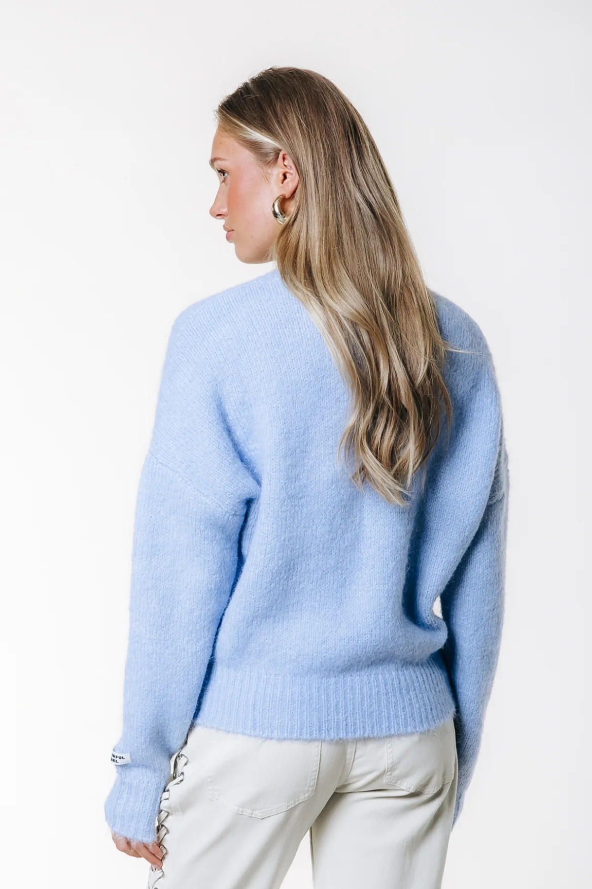 Olivia Knit | Ice Blue - Image 4