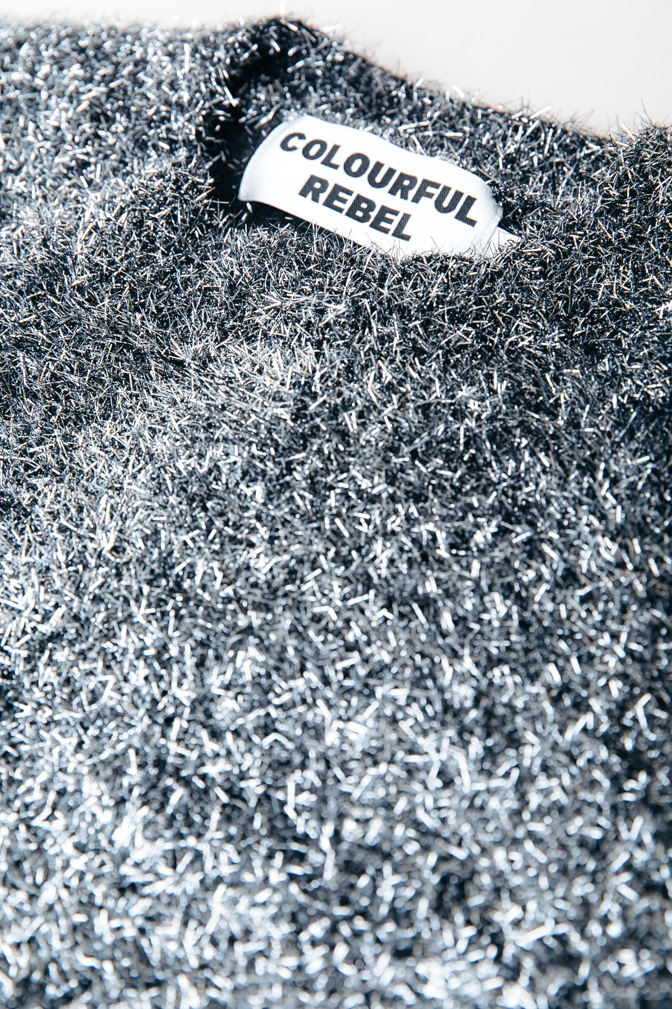 Olivia Knit | Metallic silver - Image 4