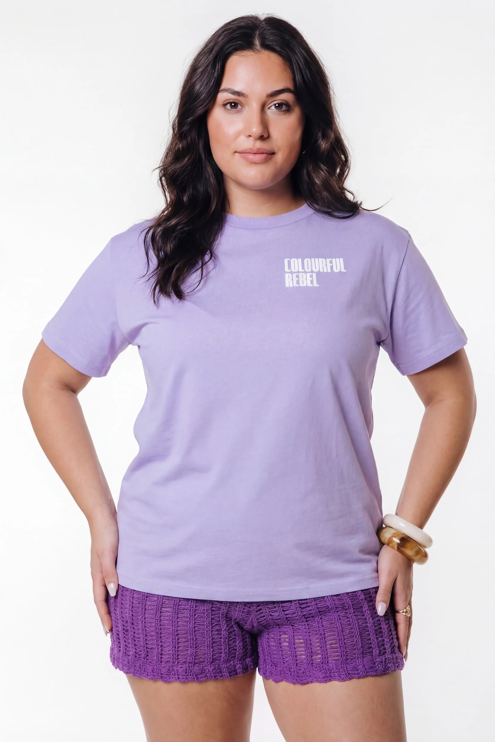 Peppers T-shirt | Lavender - Image 2