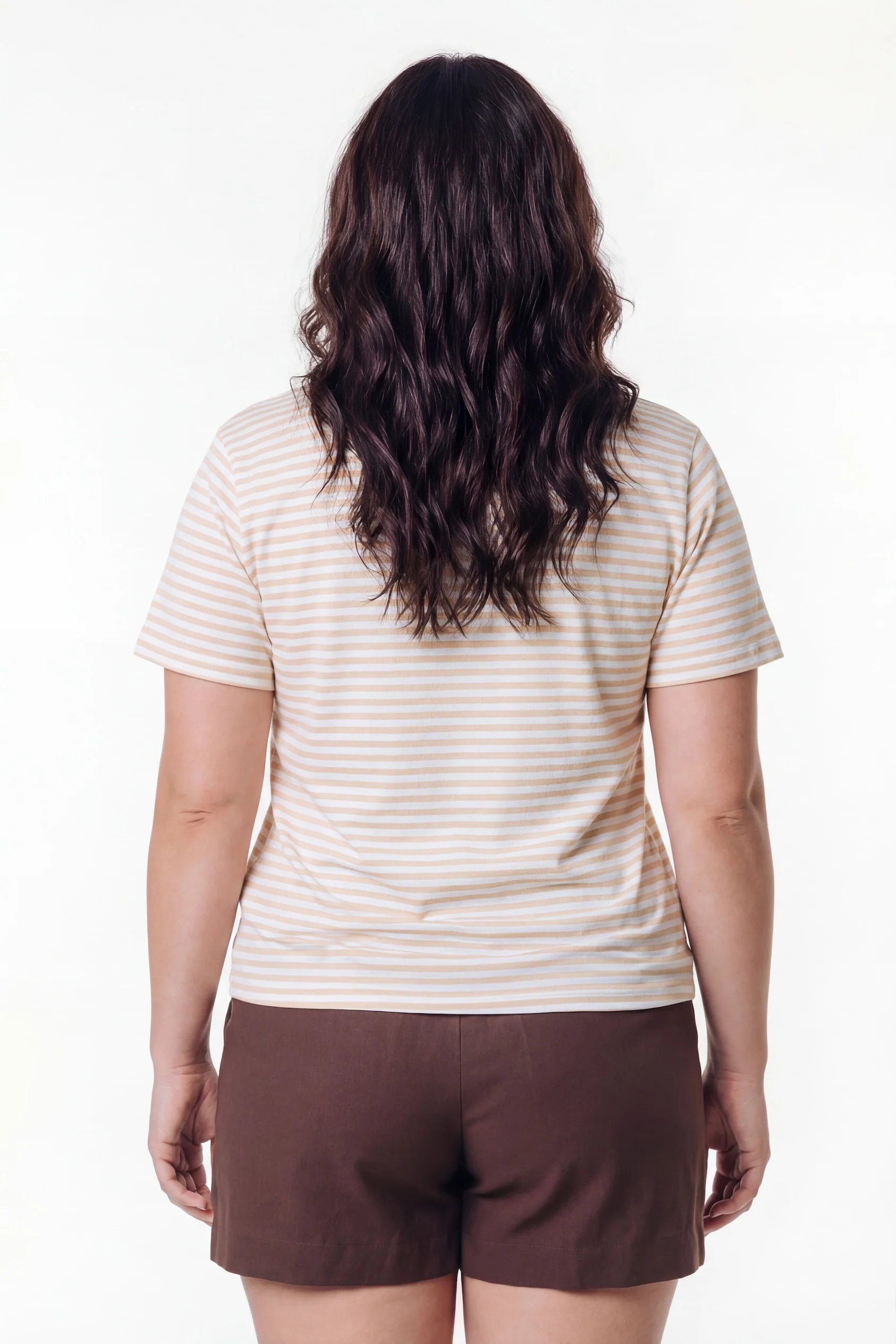 Puff Logo Stripe T-shirt | Soft yellow - Image 2