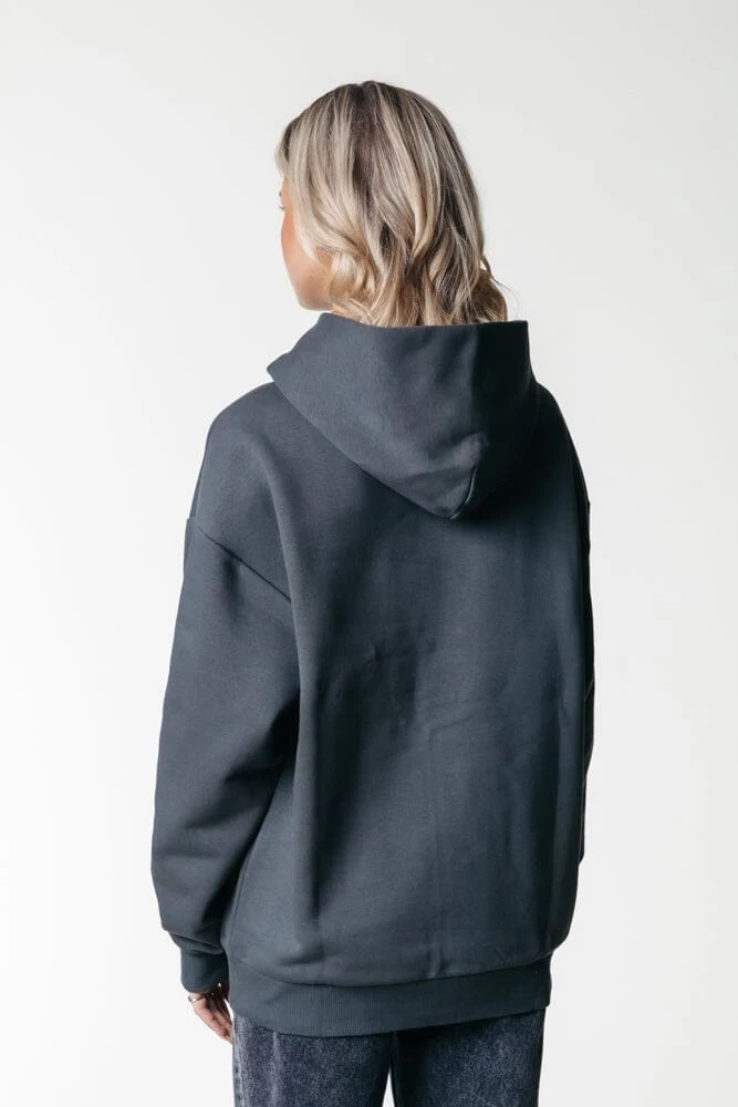 Rebel Patch Hoodie | Anthracite - Image 3