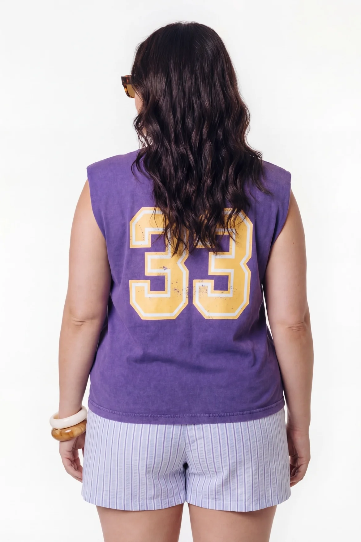 Rebels 33 Padded T-shirt | Purple - Image 2