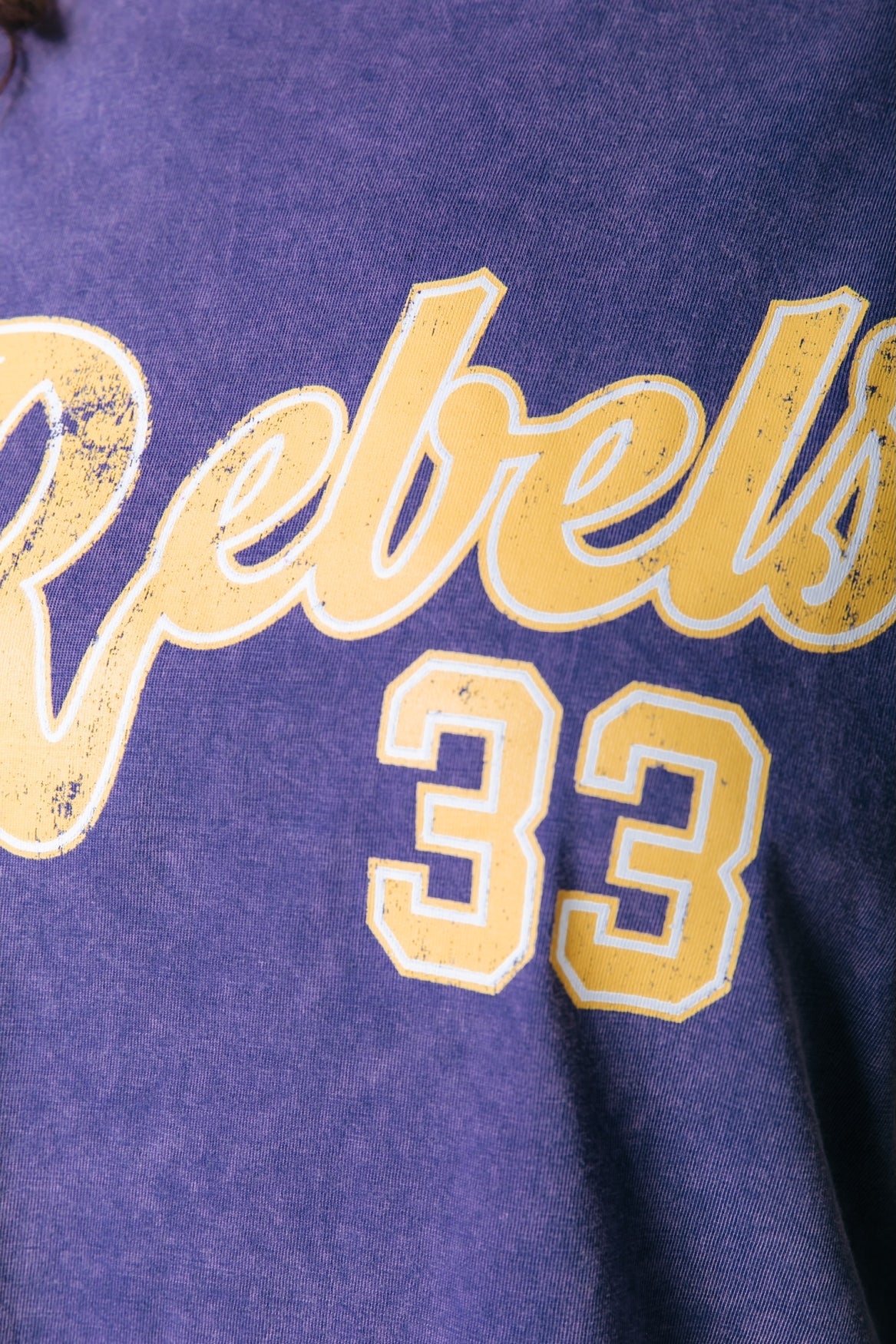 Rebels 33 Padded T-shirt | Purple - Image 4
