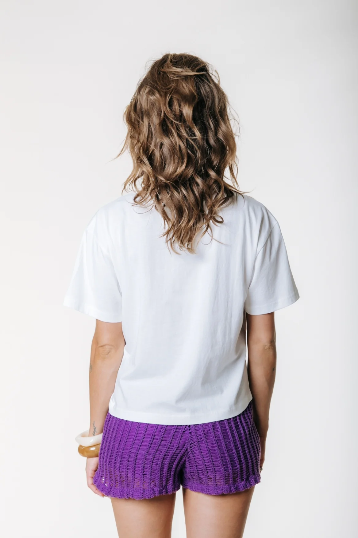 Rebels 33 Cropped T-shirt | Off white - Image 2