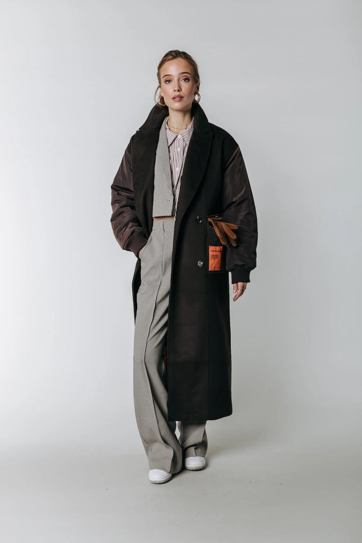 Rus Check Pants | Light brown - Image 3