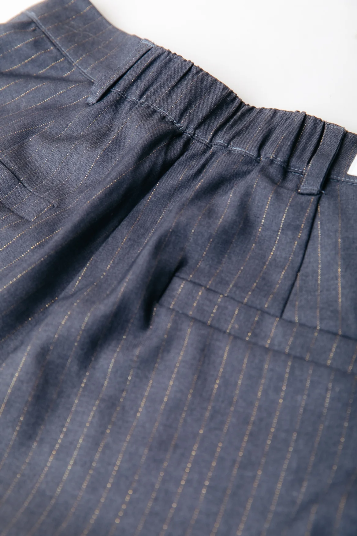 Rus Pinstripe Pants | Dark grey - Image 5