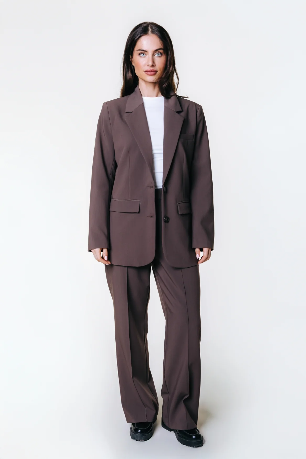Rus Straight Pants | Brown - Image 4