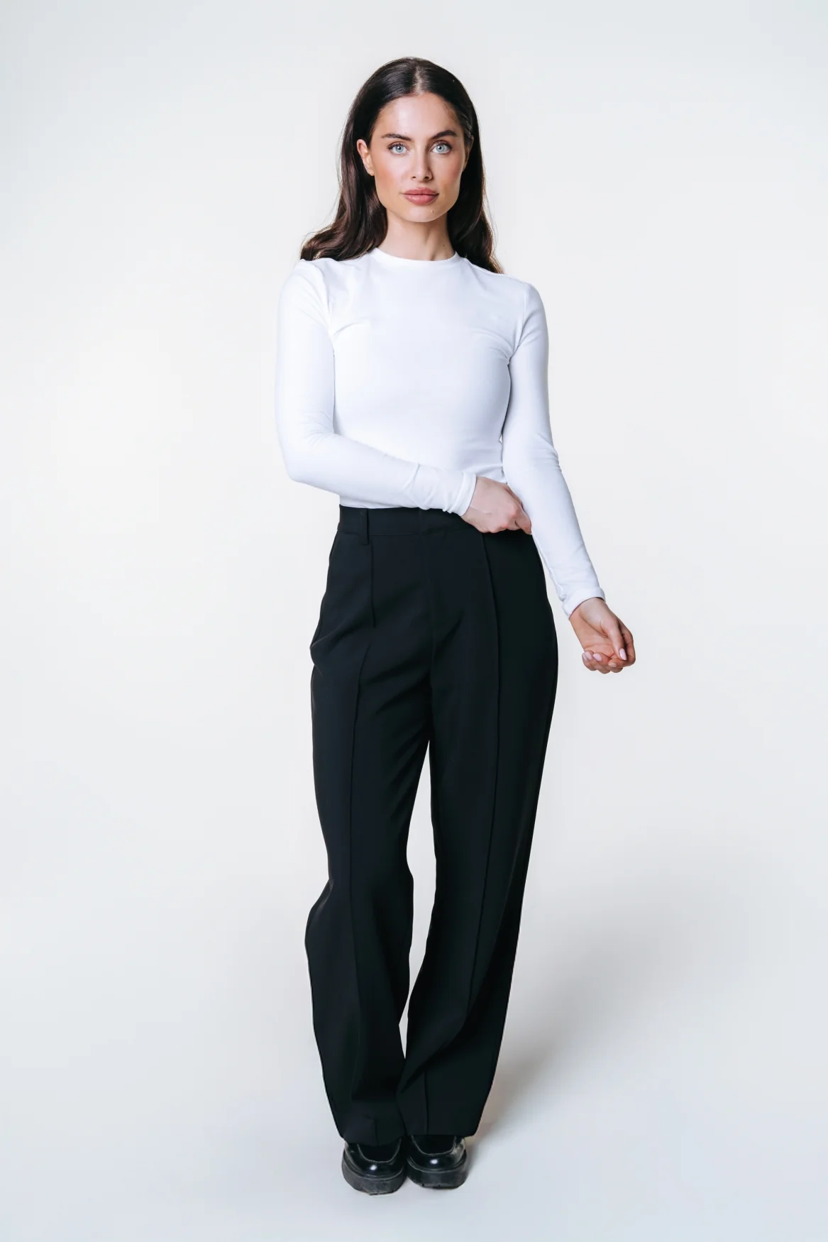 Rus Straight Pants | Black
