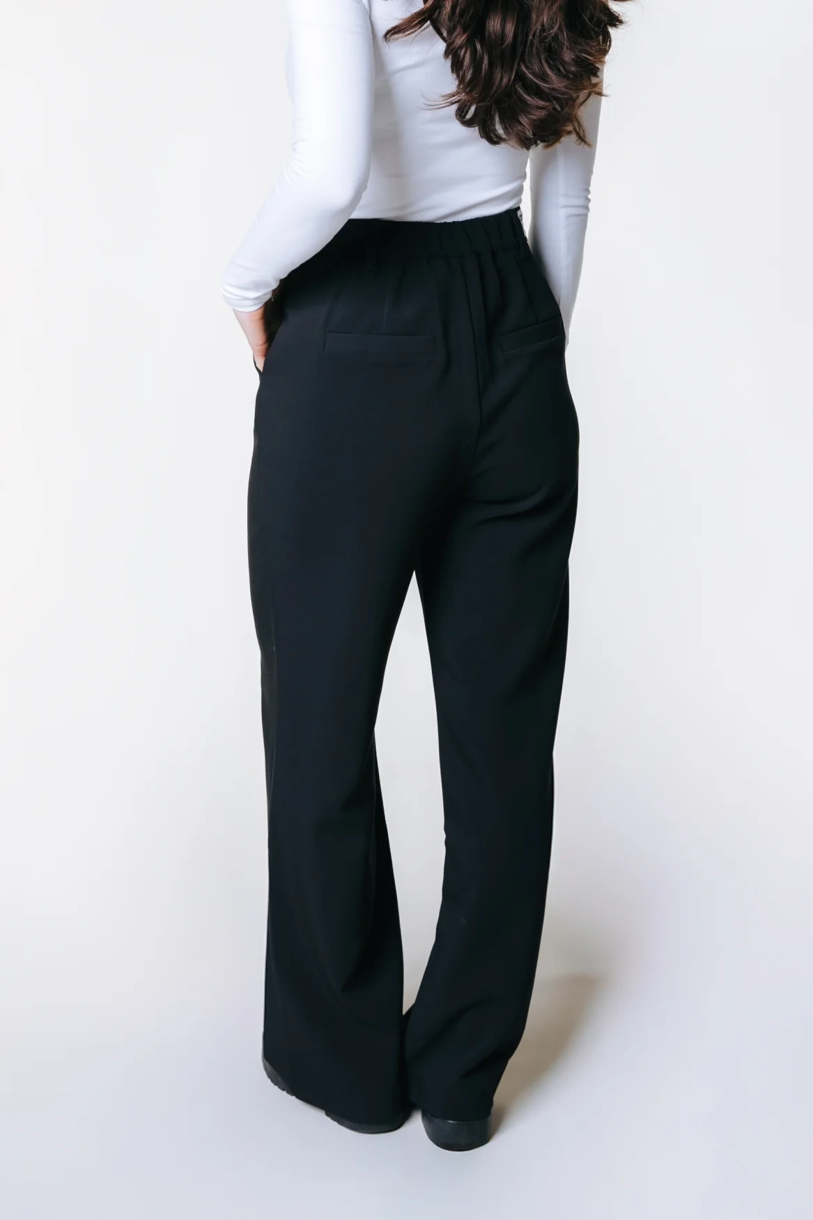 Rus Straight Pants | Black - Image 3