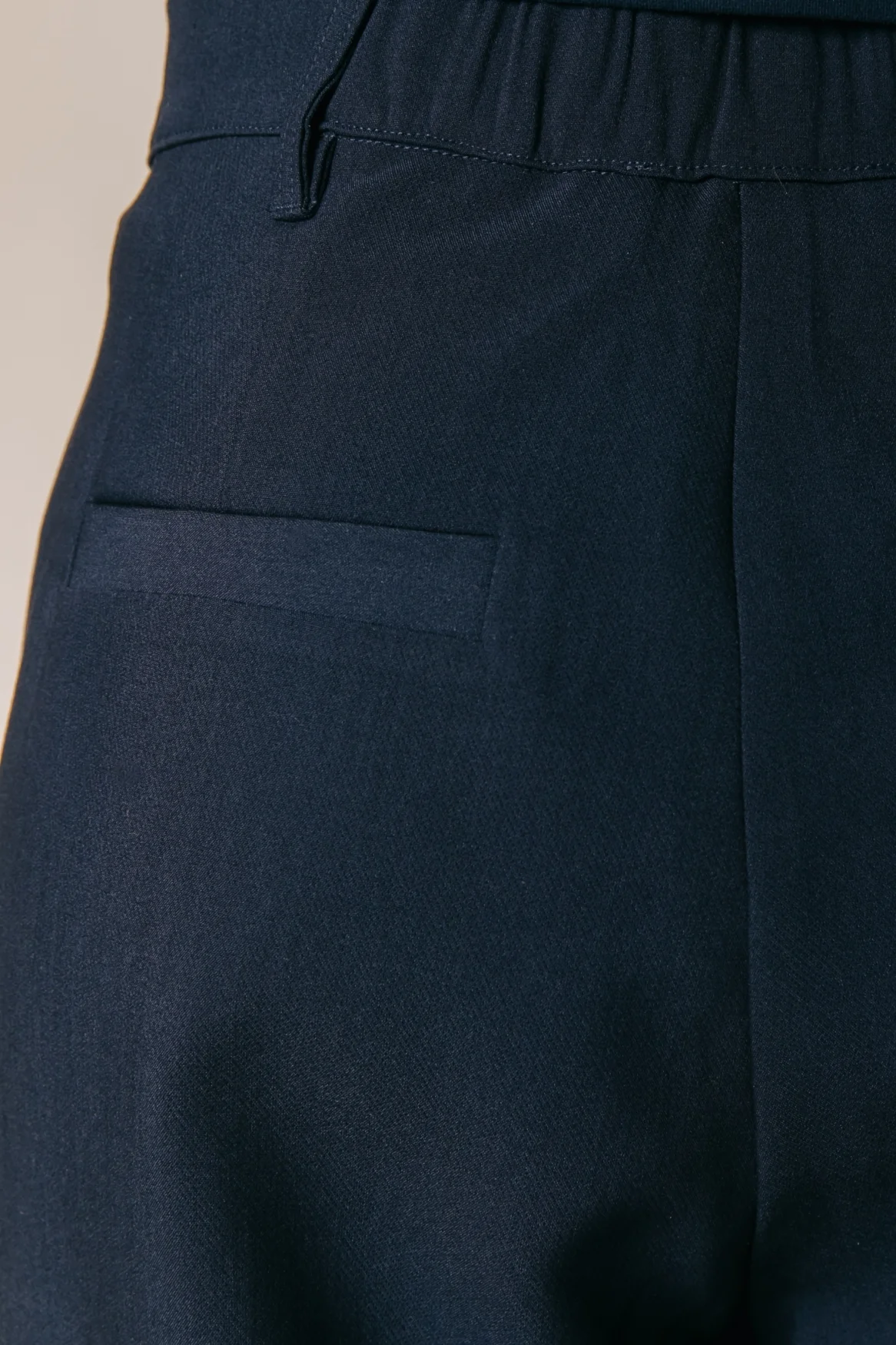 Rus Straight Pants | Dark Navy - Image 3
