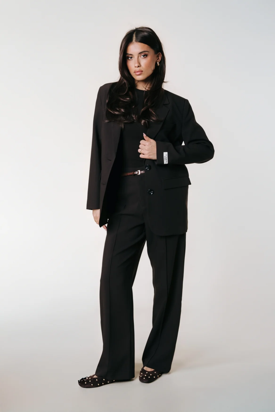 Rus Straight Pants | Darkest Brown - Image 6