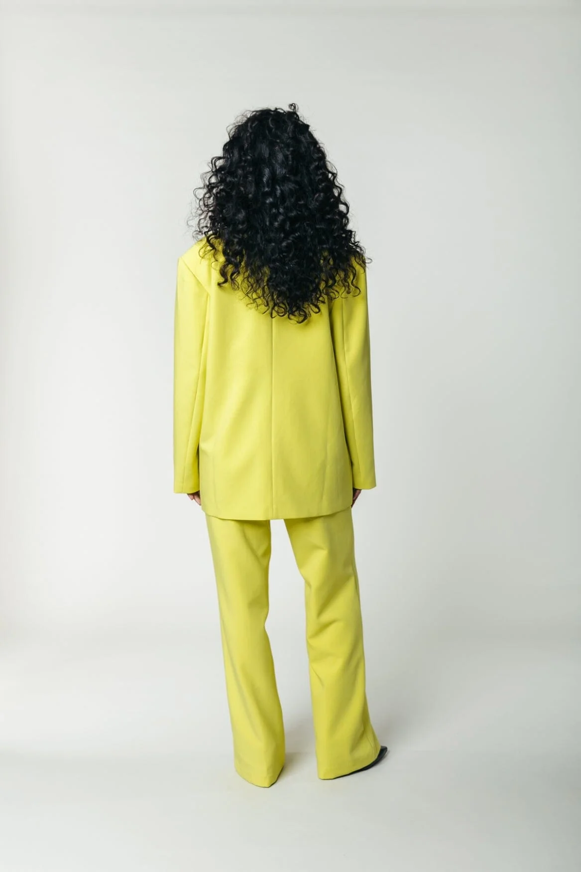 Rus Uni Straight Pants | Neon lime - Image 2