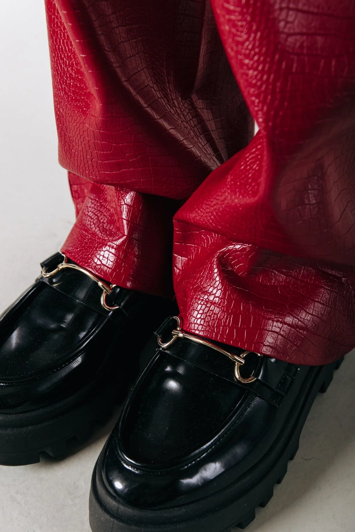 Russy Croco Pants | Red - Image 6