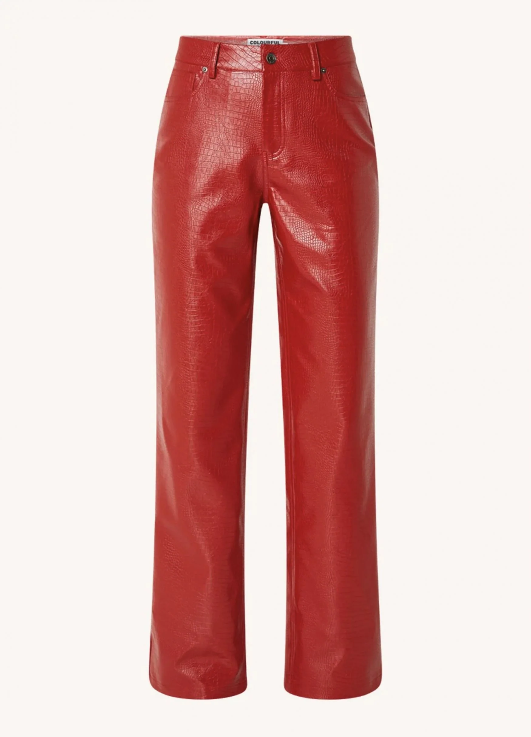 Russy Croco Pants | Red - Image 9