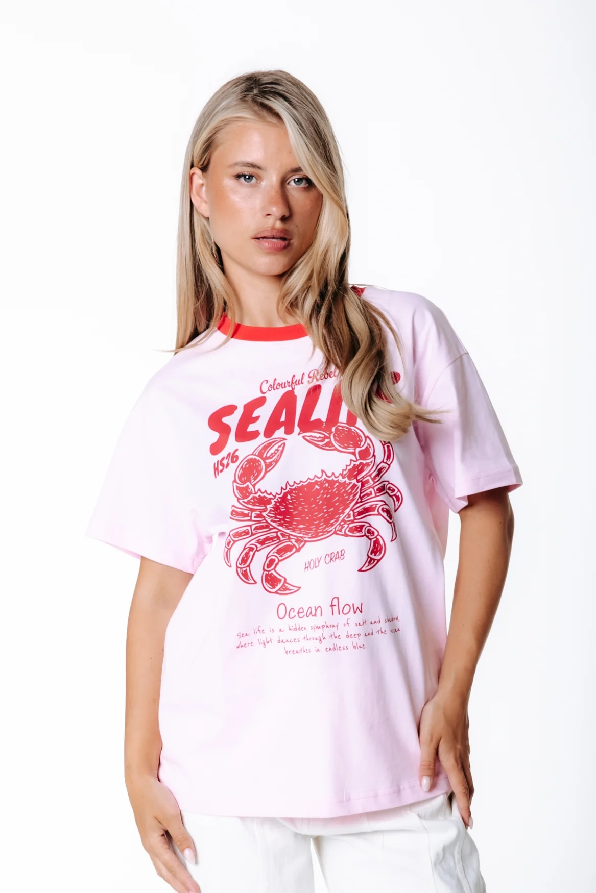 Sealife T-shirt | Pink