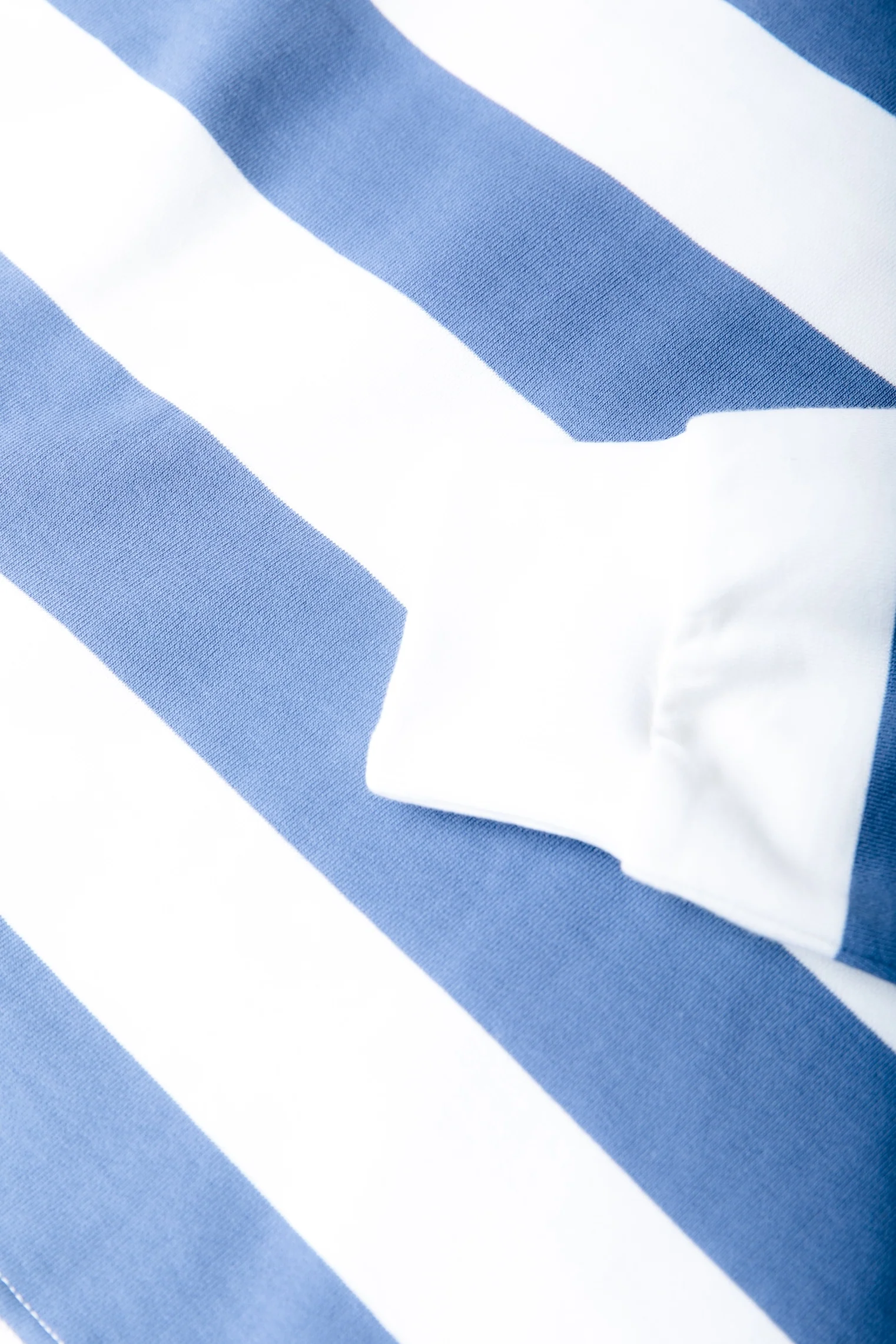 Skyler Striped 33 Polo | Medium blue - Image 5