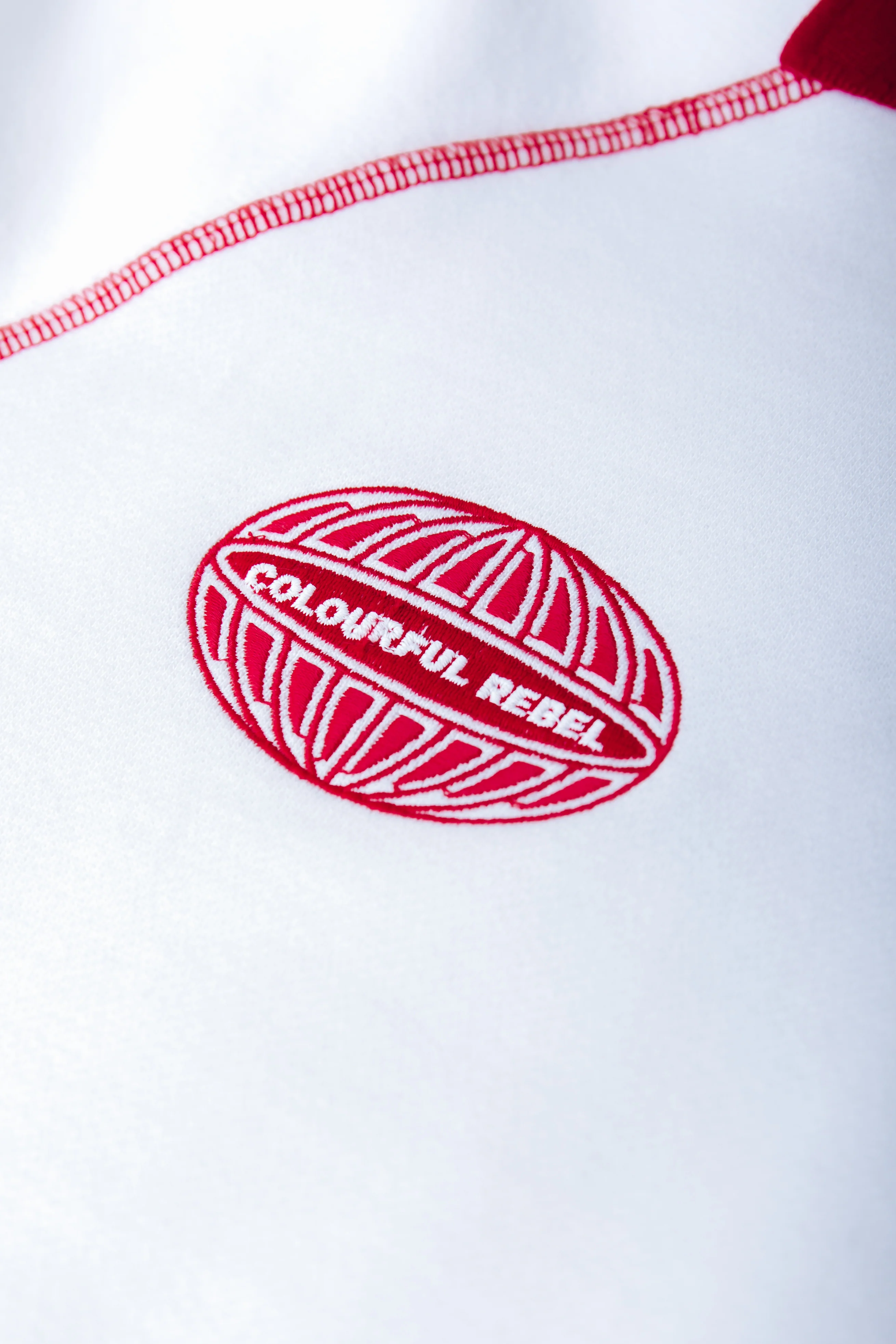 Sport Collar Raglan Sweat | Off white - Image 7