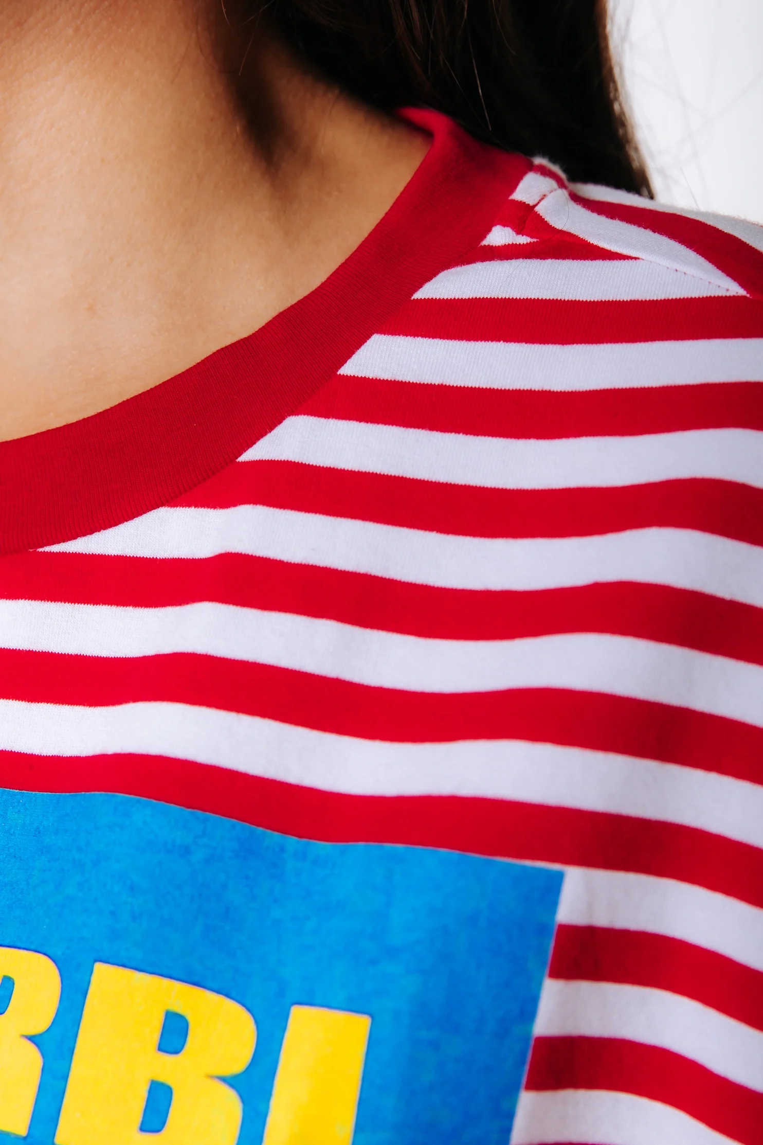 Summer Magazine T-shirt | White/Red - Image 3