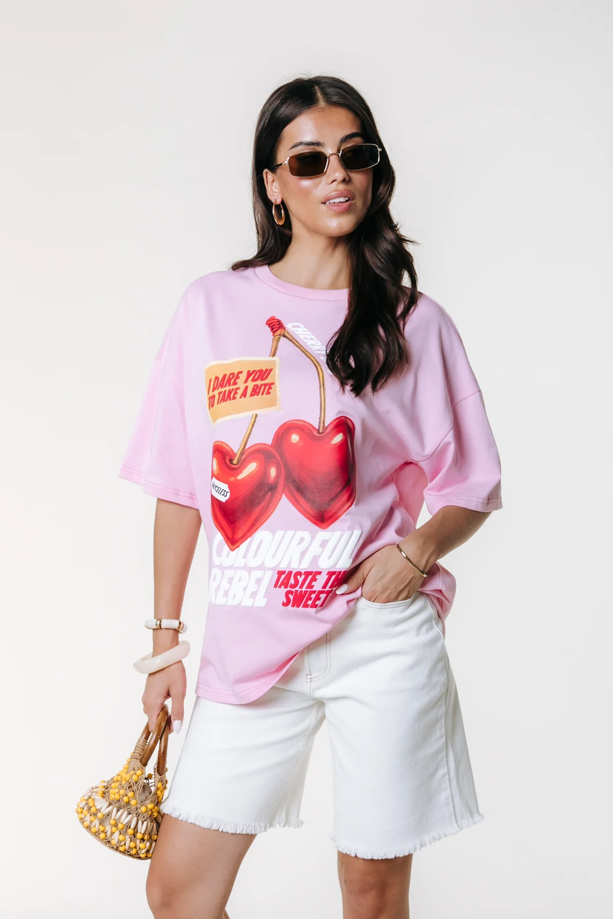 Sweet Cherry T-shirt | Fresh pink