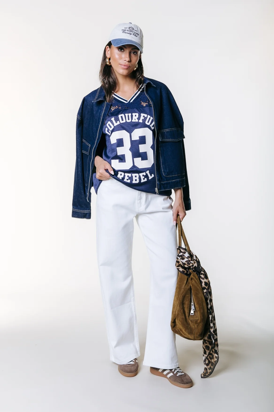 Tayla 33 Football T-shirt | Deep blue - Image 4