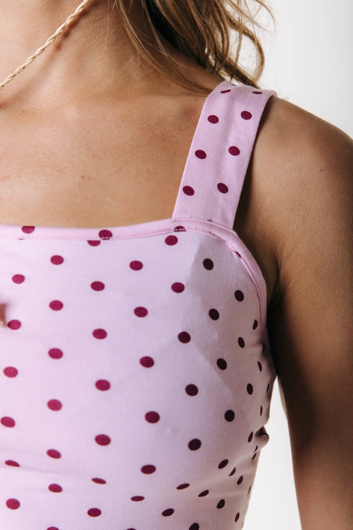 Tess Dots Top | Light pink - Image 5