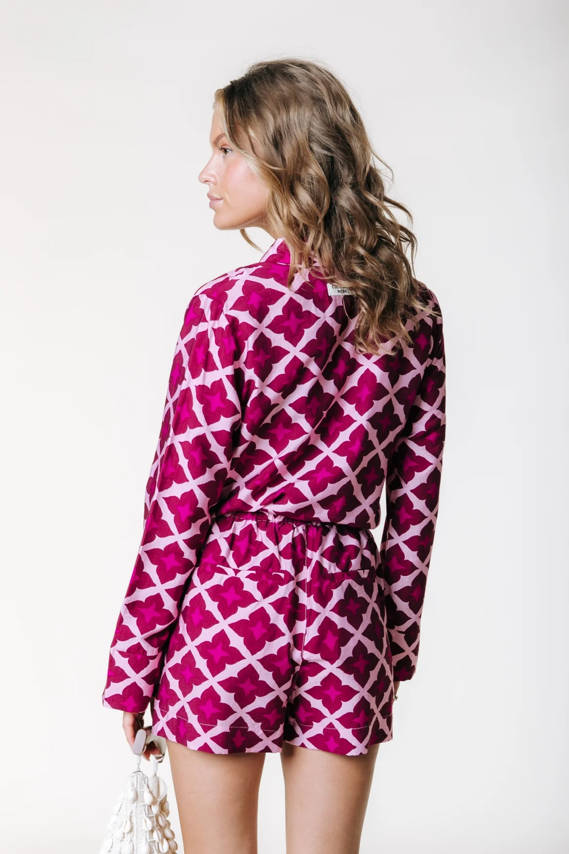Tia Geo Blouse | Multicolor - Image 3