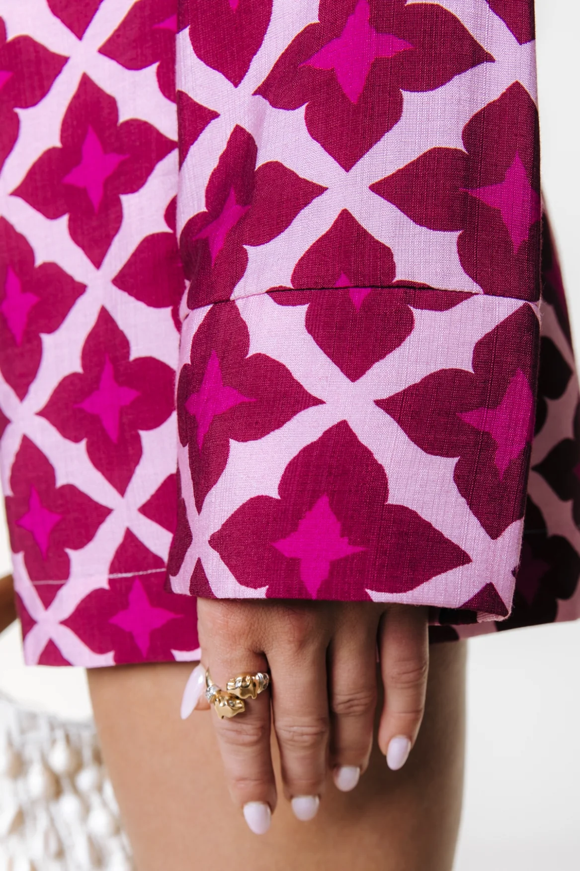 Tia Geo Blouse | Multicolor - Image 6