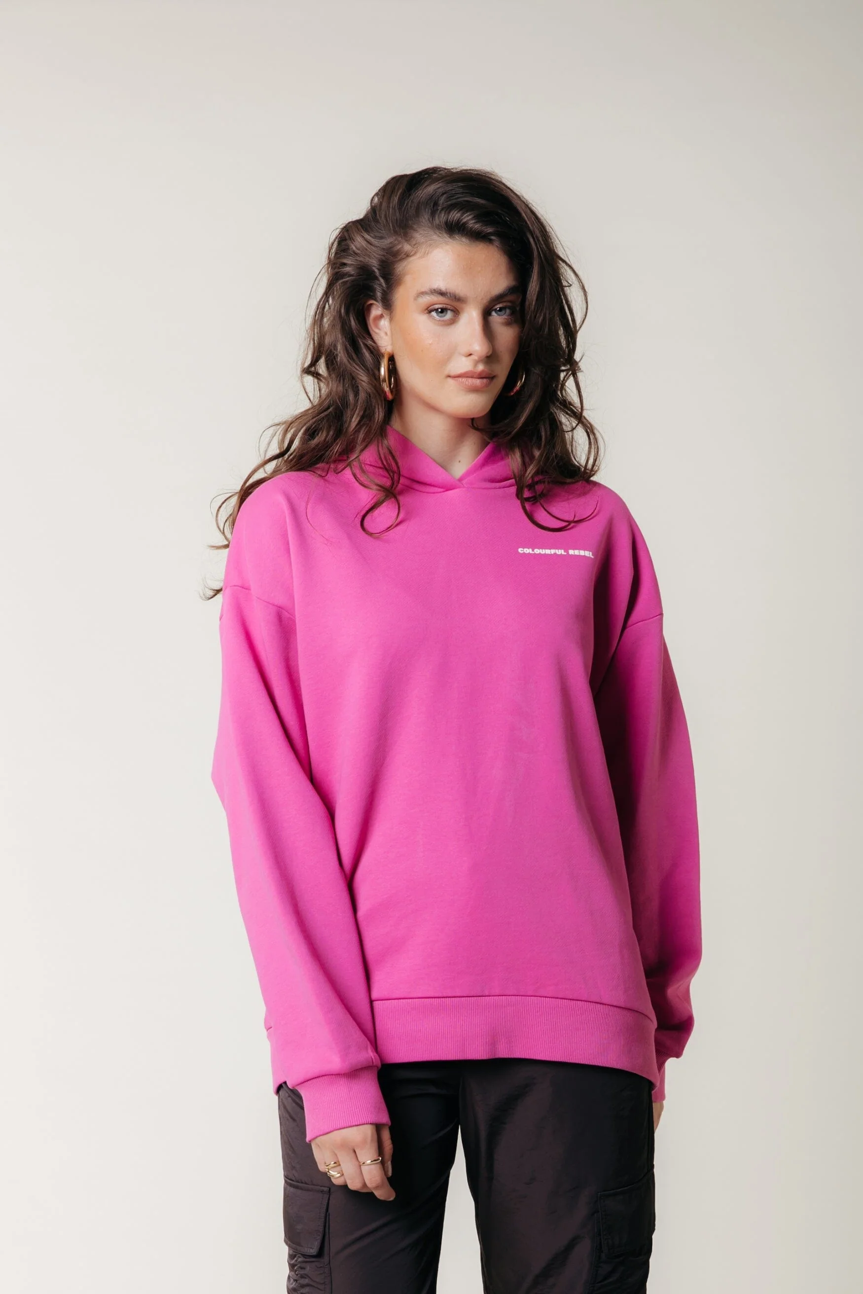 Uni Logo Hoodie | Fuchsia