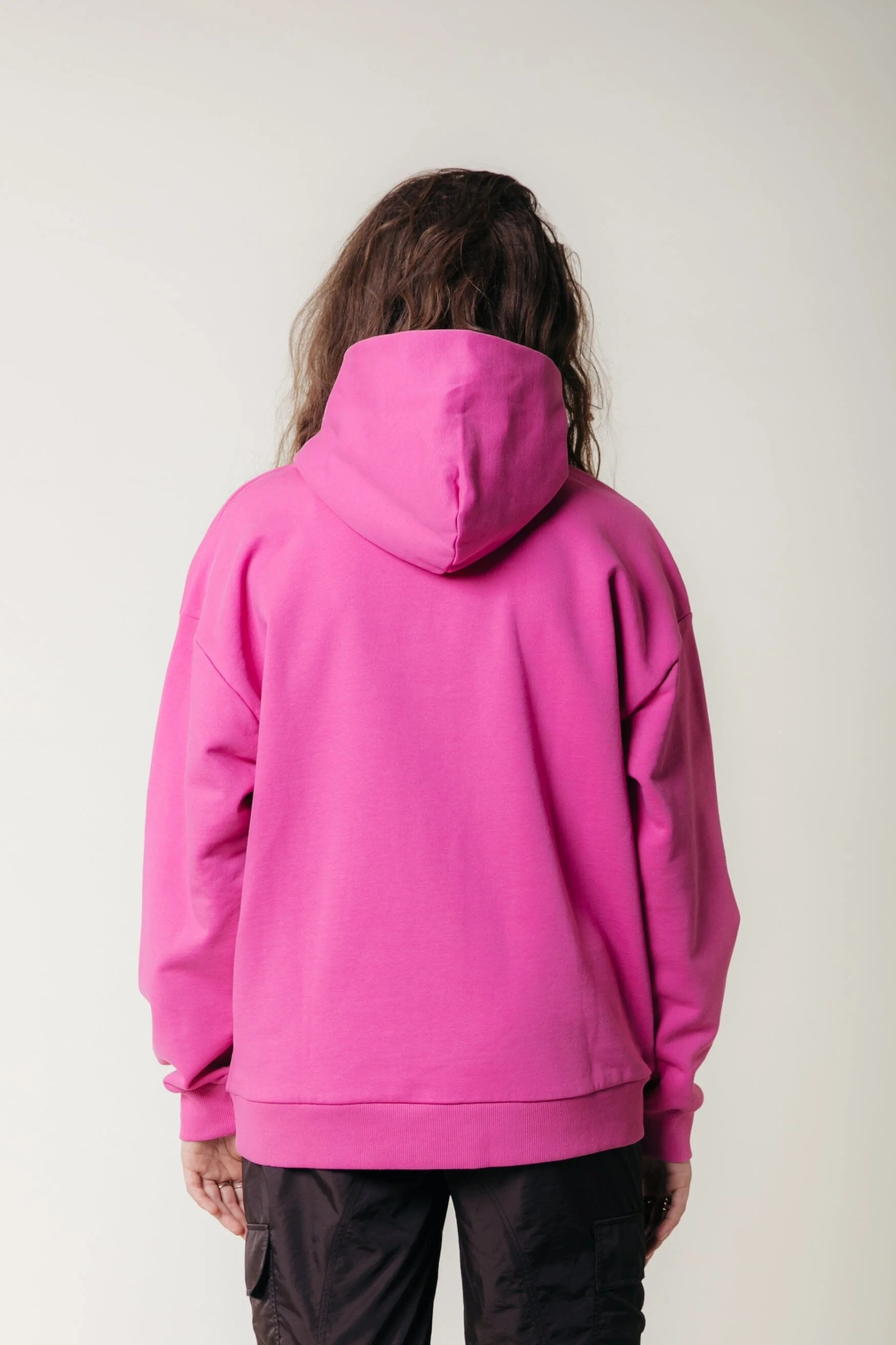 Uni Logo Hoodie | Fuchsia - Image 3