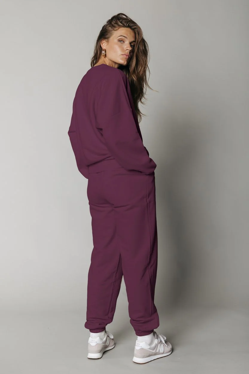 Uni Sweat | Burgundy