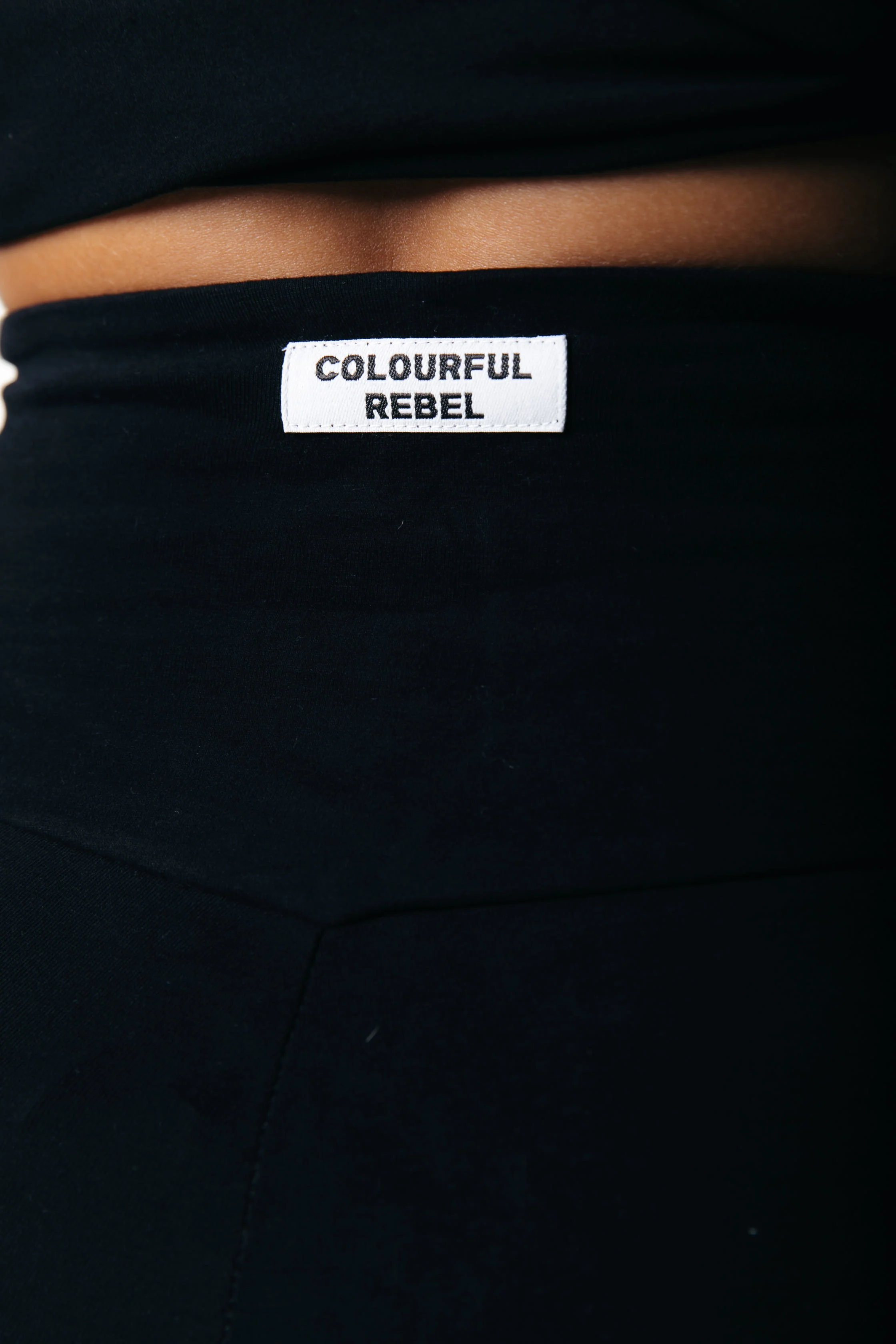 Fitted Flare Pants | Black - Image 6