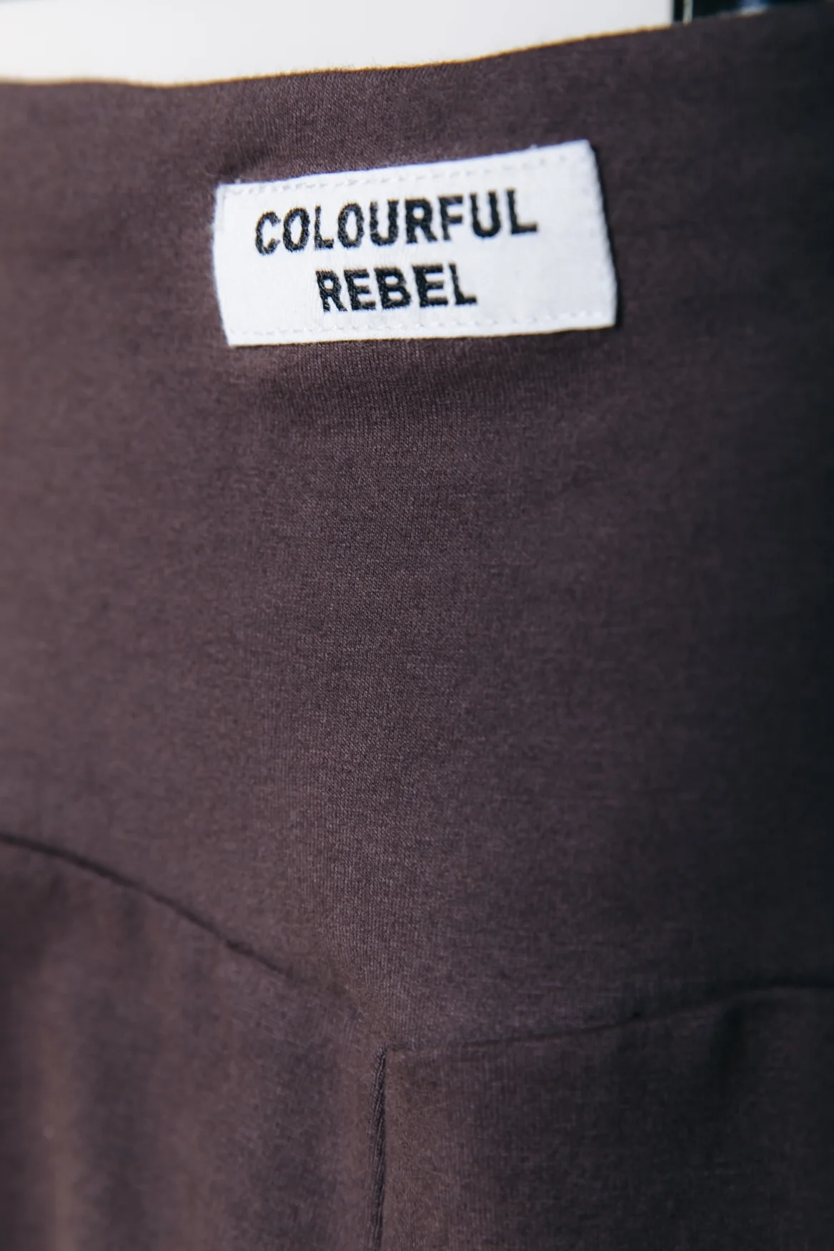 Fitted Flare Pants | Brown - Image 6