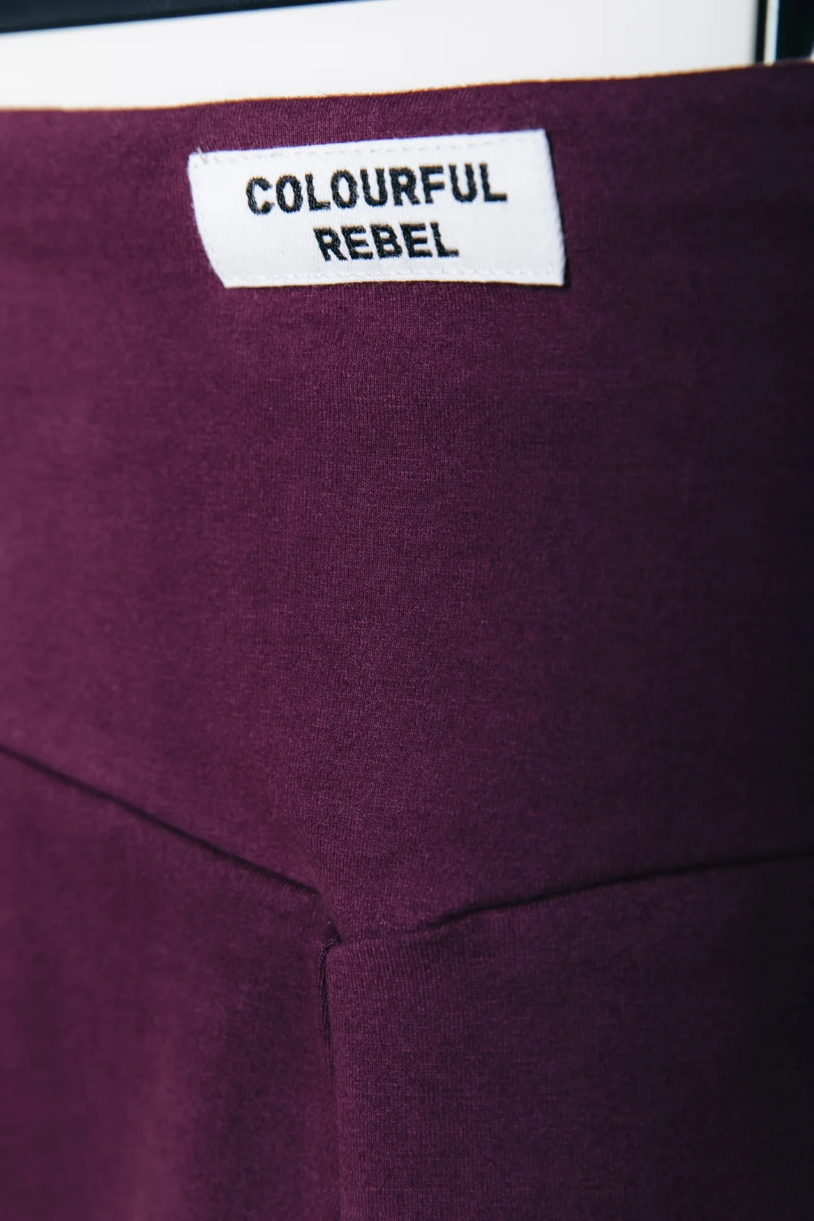 Fitted Pants | Merlot Red - Image 5