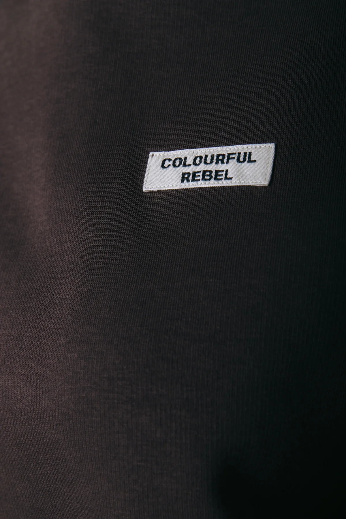 Label Hoodie | Darkest Brown - Image 3