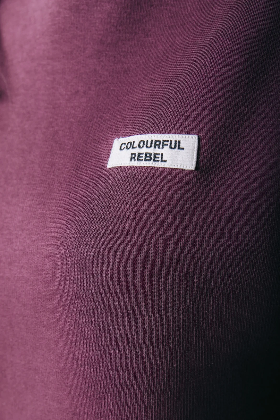 Label Hoodie | Merlot Red - Image 3