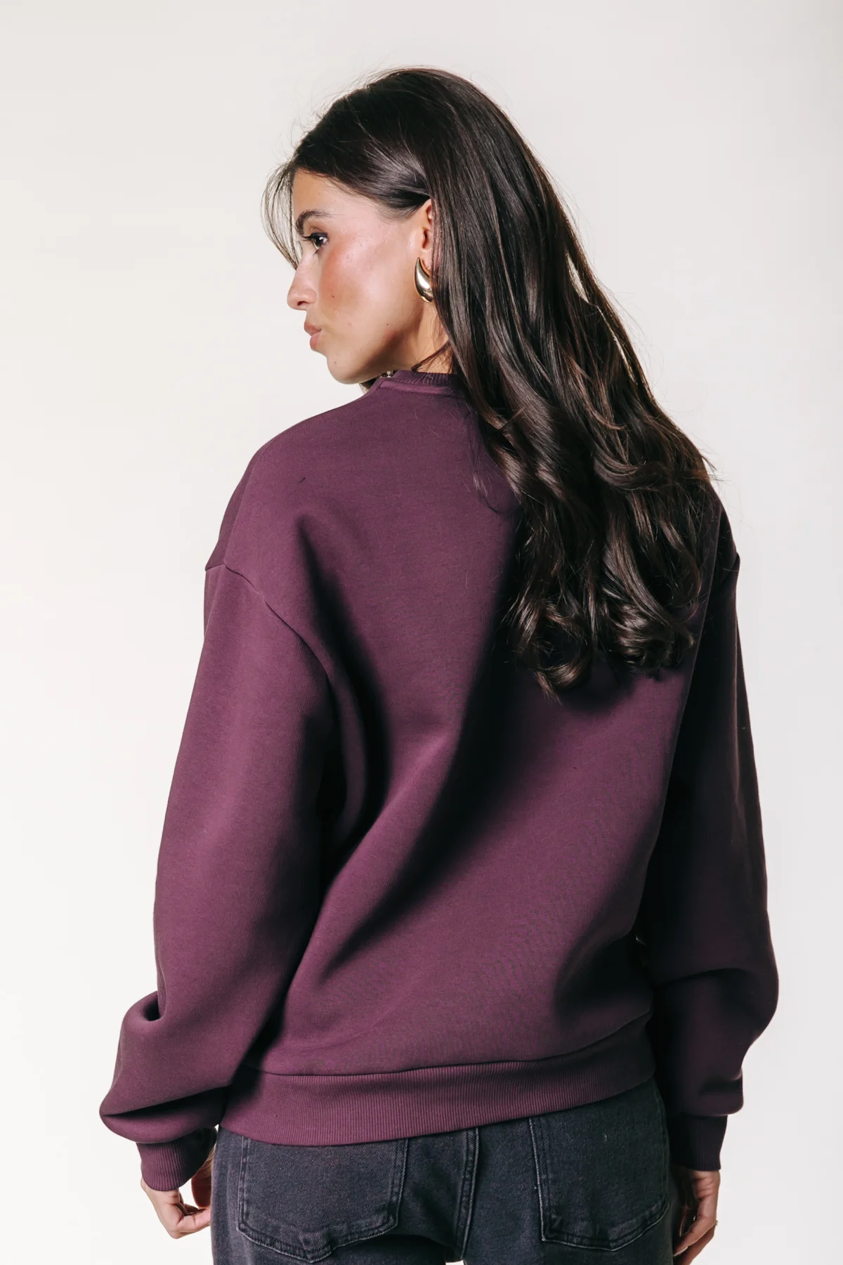 Label Sweat | Merlot Red - Image 2