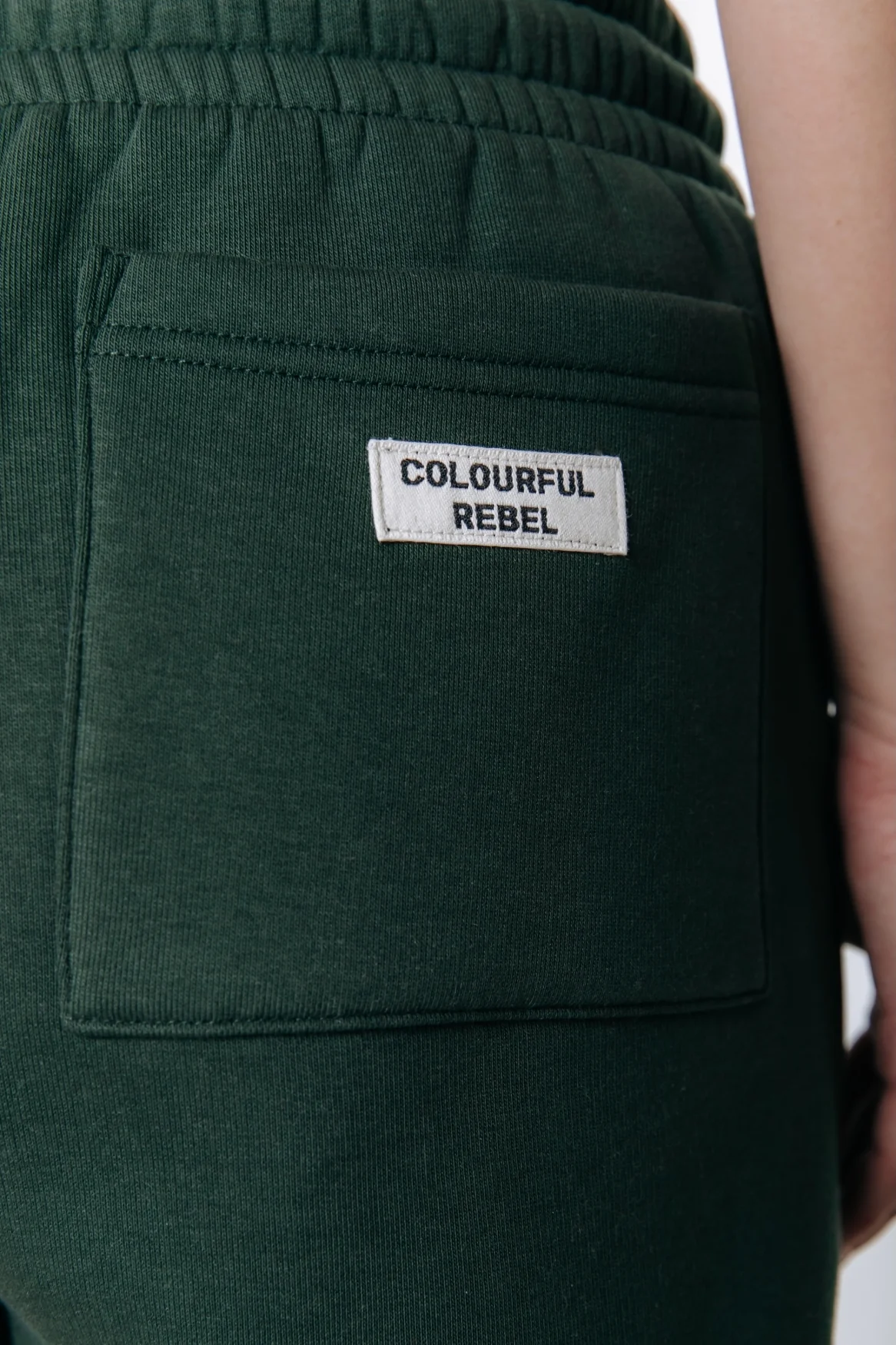 Label Sweatshorts | Dark green - Image 5