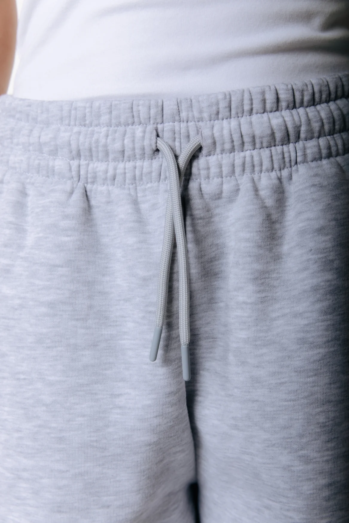 Label Sweatshorts | Light grey melange - Image 6