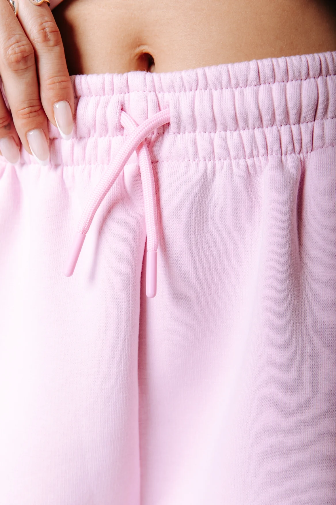 Label Sweatshorts | Soft pink - Image 6