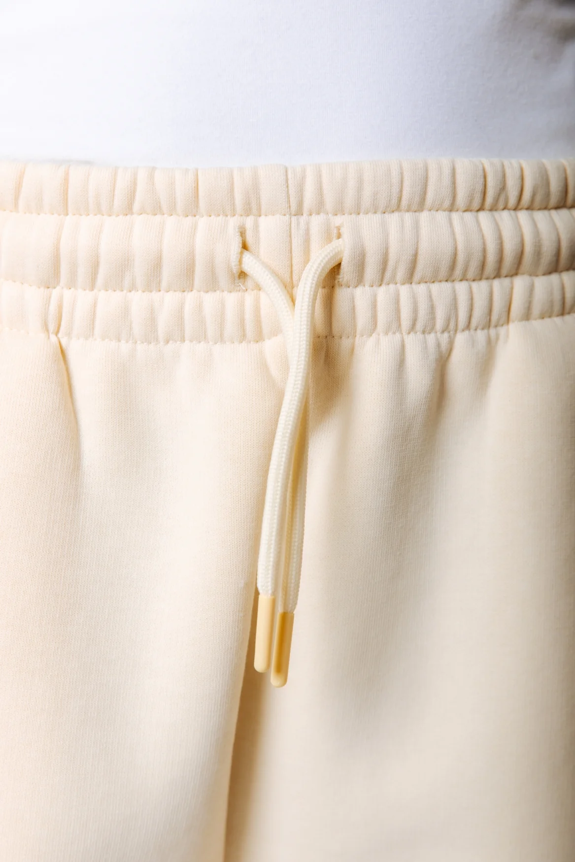 Label Sweatshorts | Soft yellow - Image 5