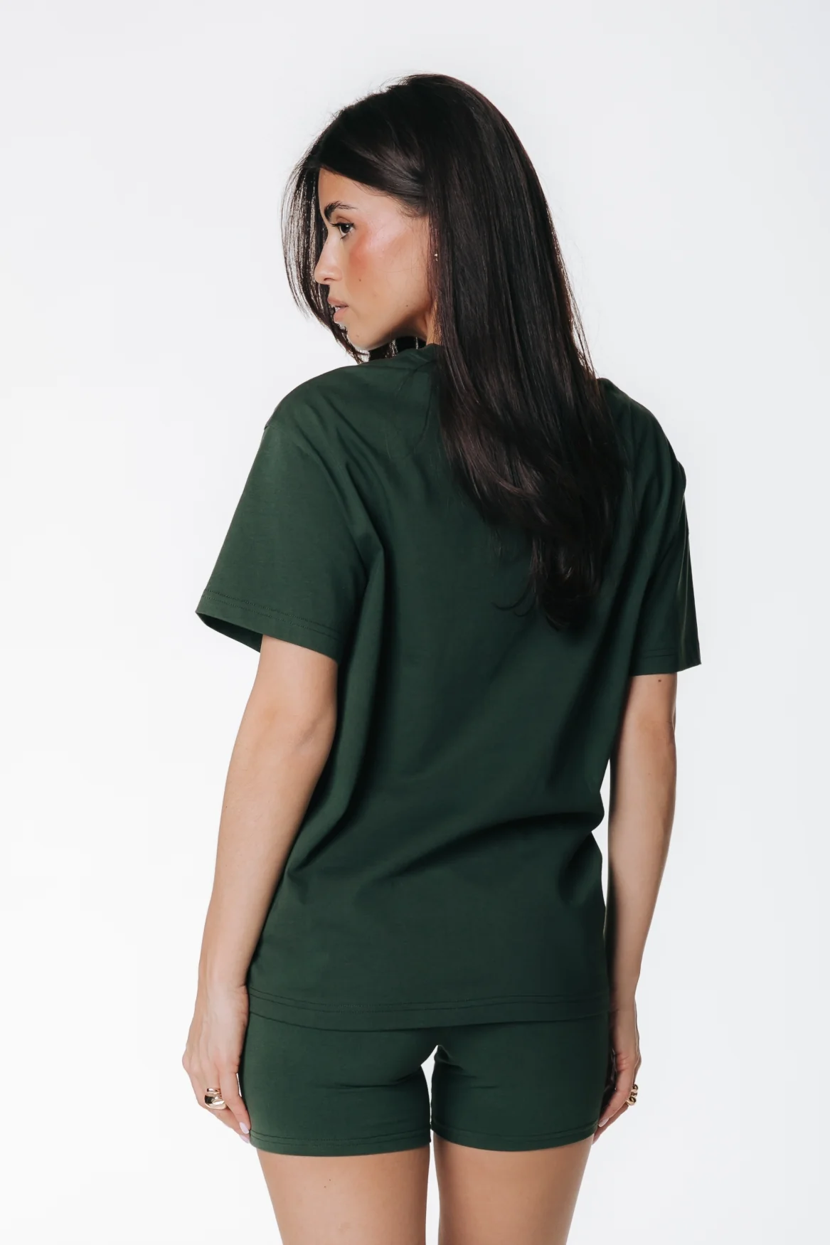 Label T-shirt | Dark green - Image 3