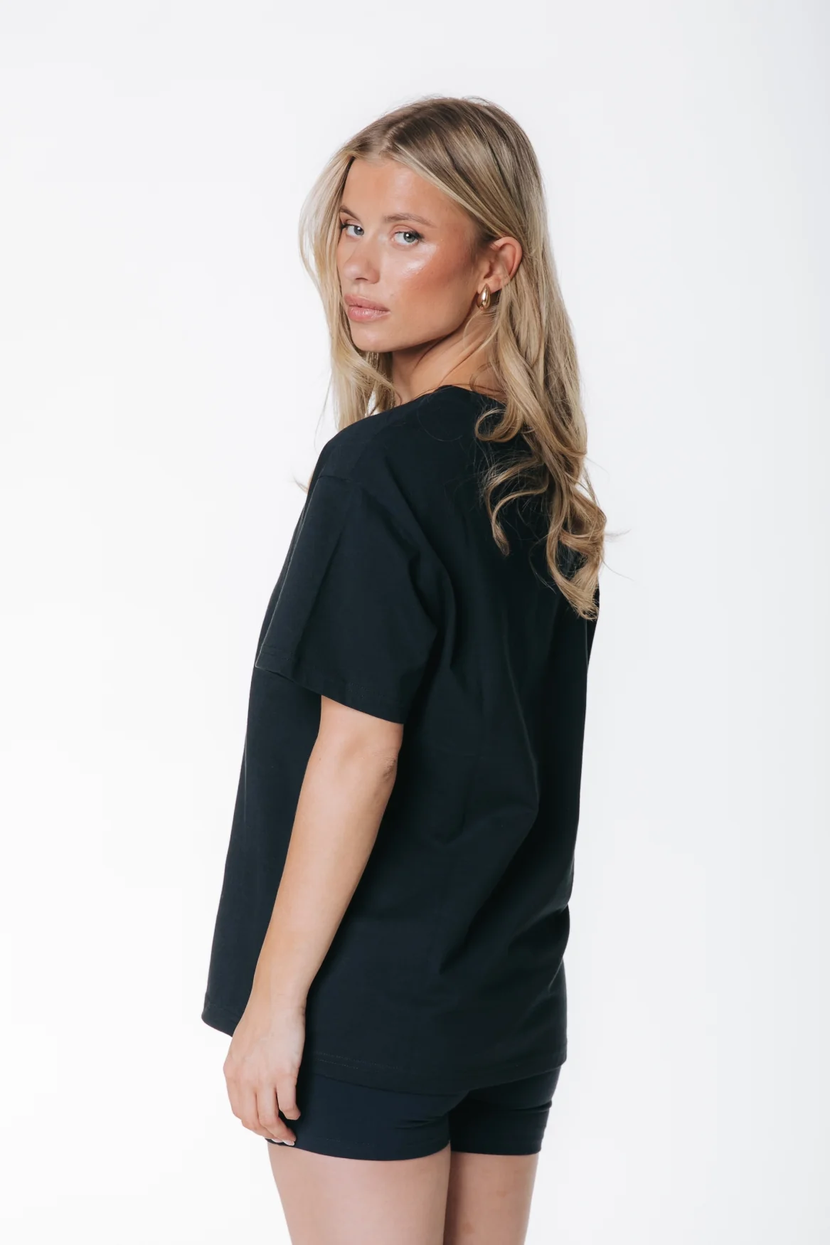Label T-shirt | Dark Navy - Image 3