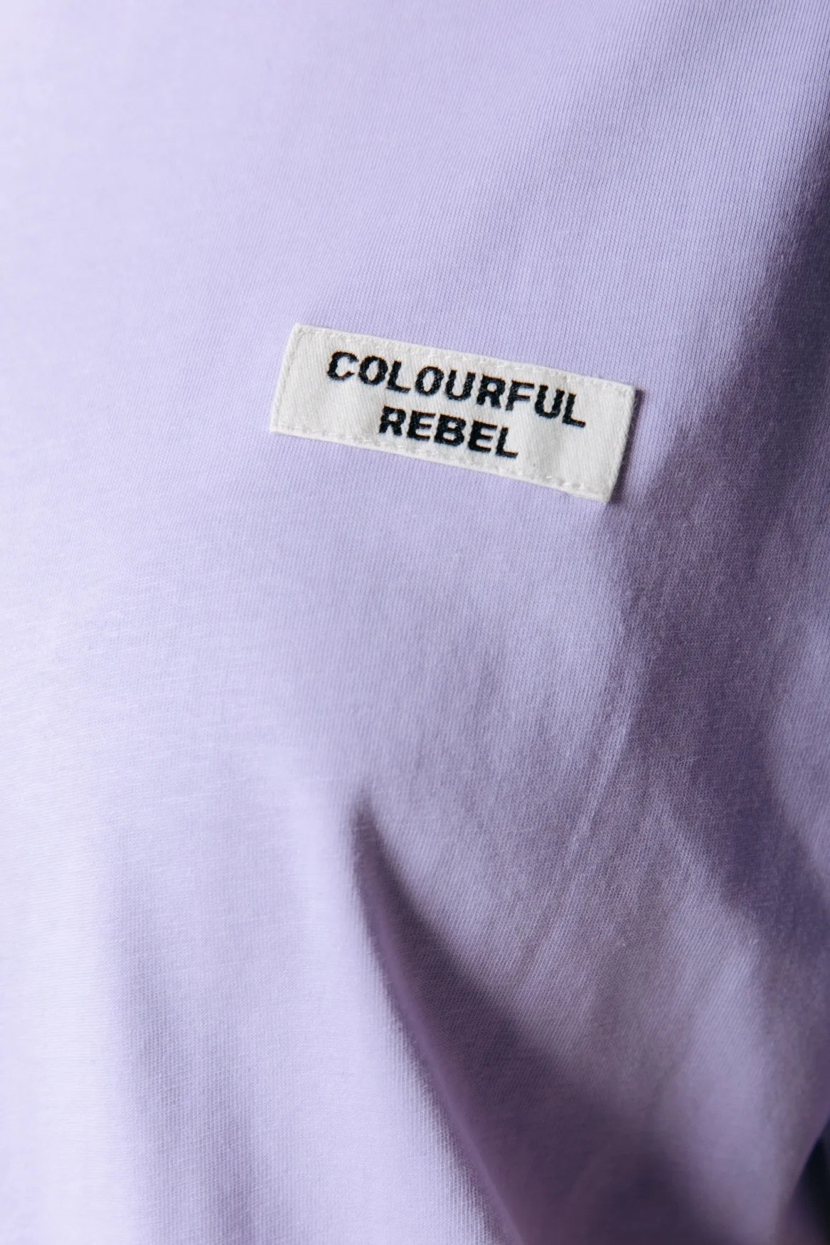 Label T-shirt | Lilac - Image 3