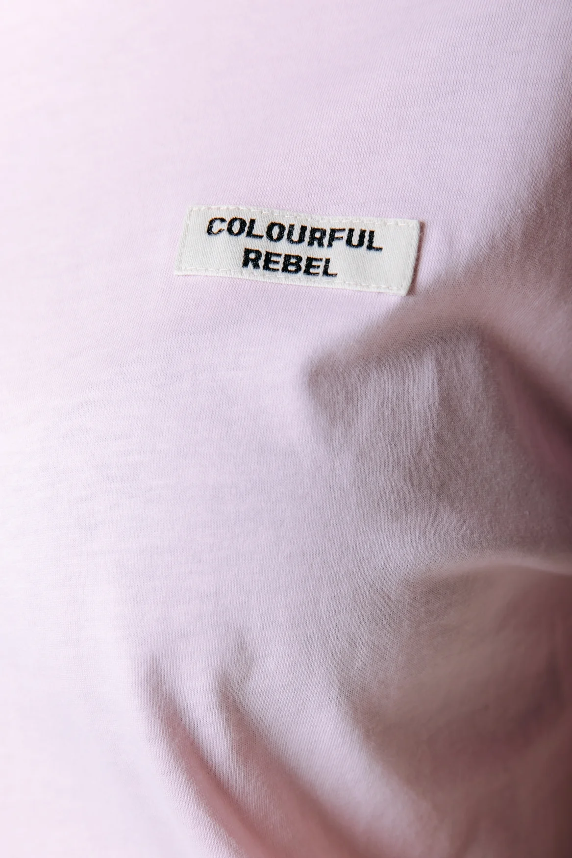 Label T-shirt | Soft pink - Image 3