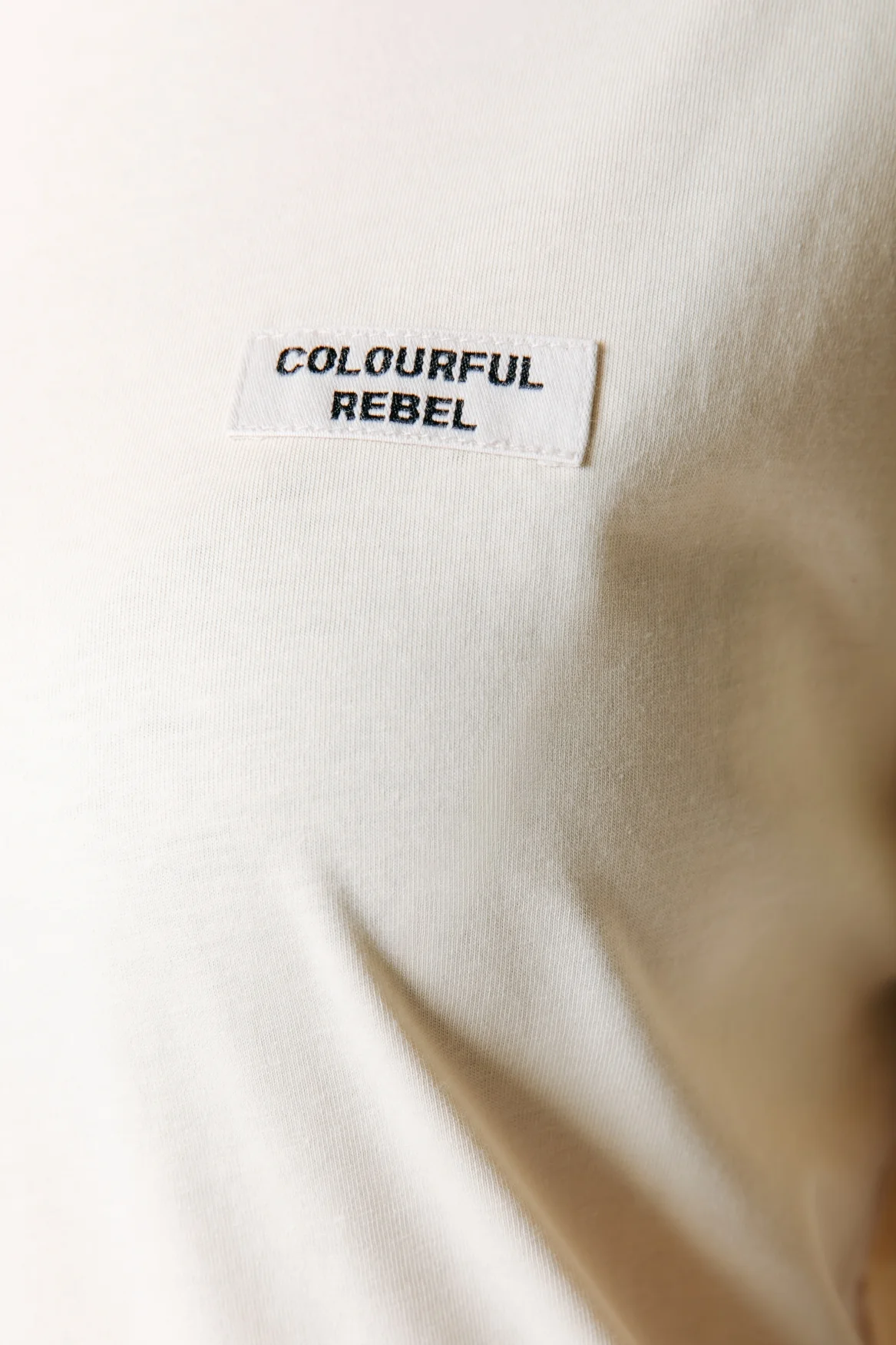 Label T-shirt | Soft yellow - Image 3