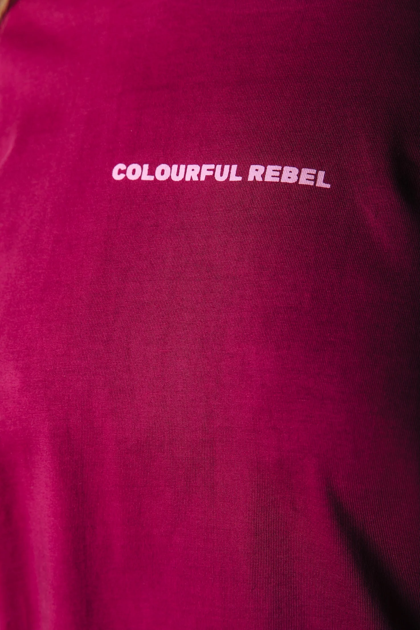 Uni Logo T-shirt | Deep Burgundy - Image 3