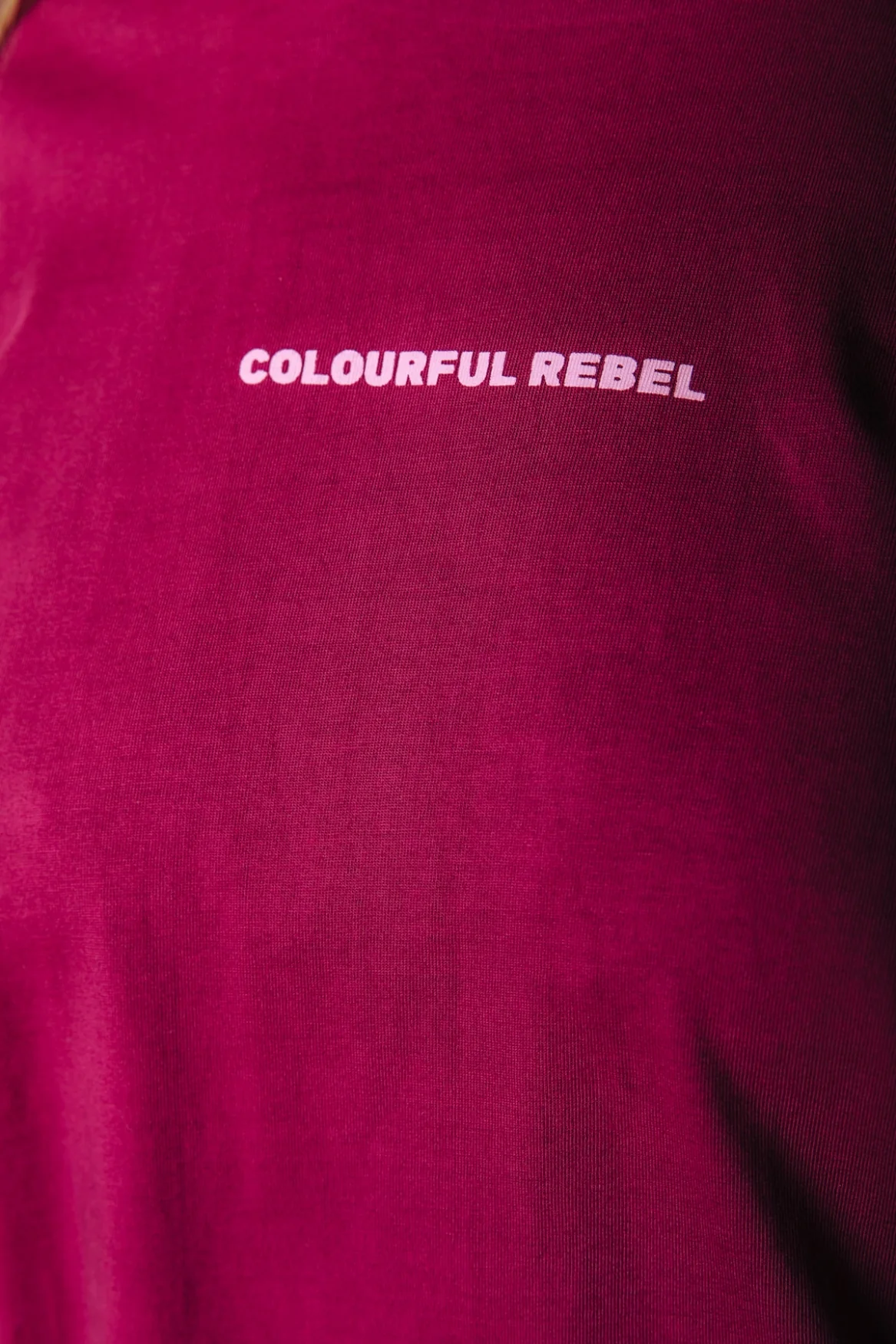 Uni Logo T-shirt | Deep Burgundy - Image 3