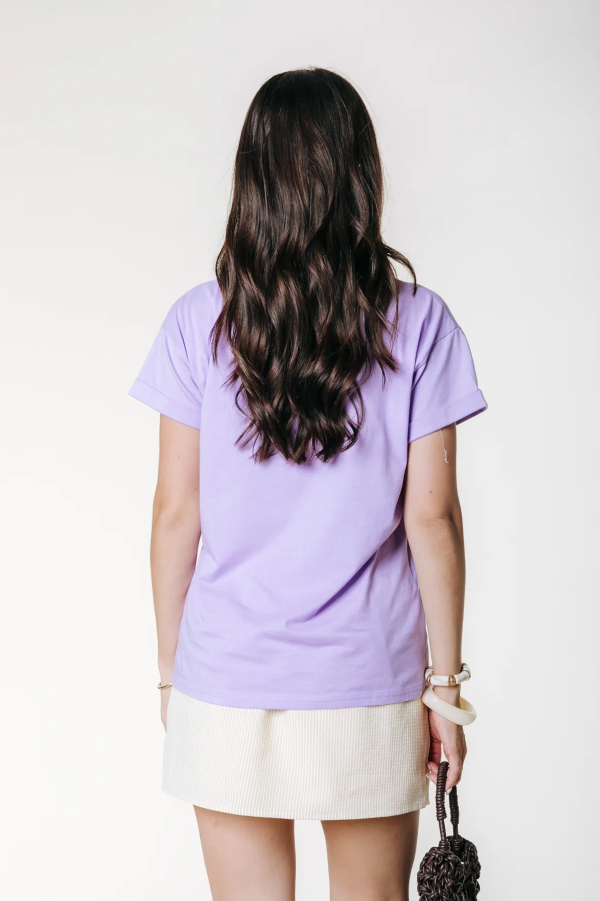 Uni Logo T-shirt | Lavender - Image 3