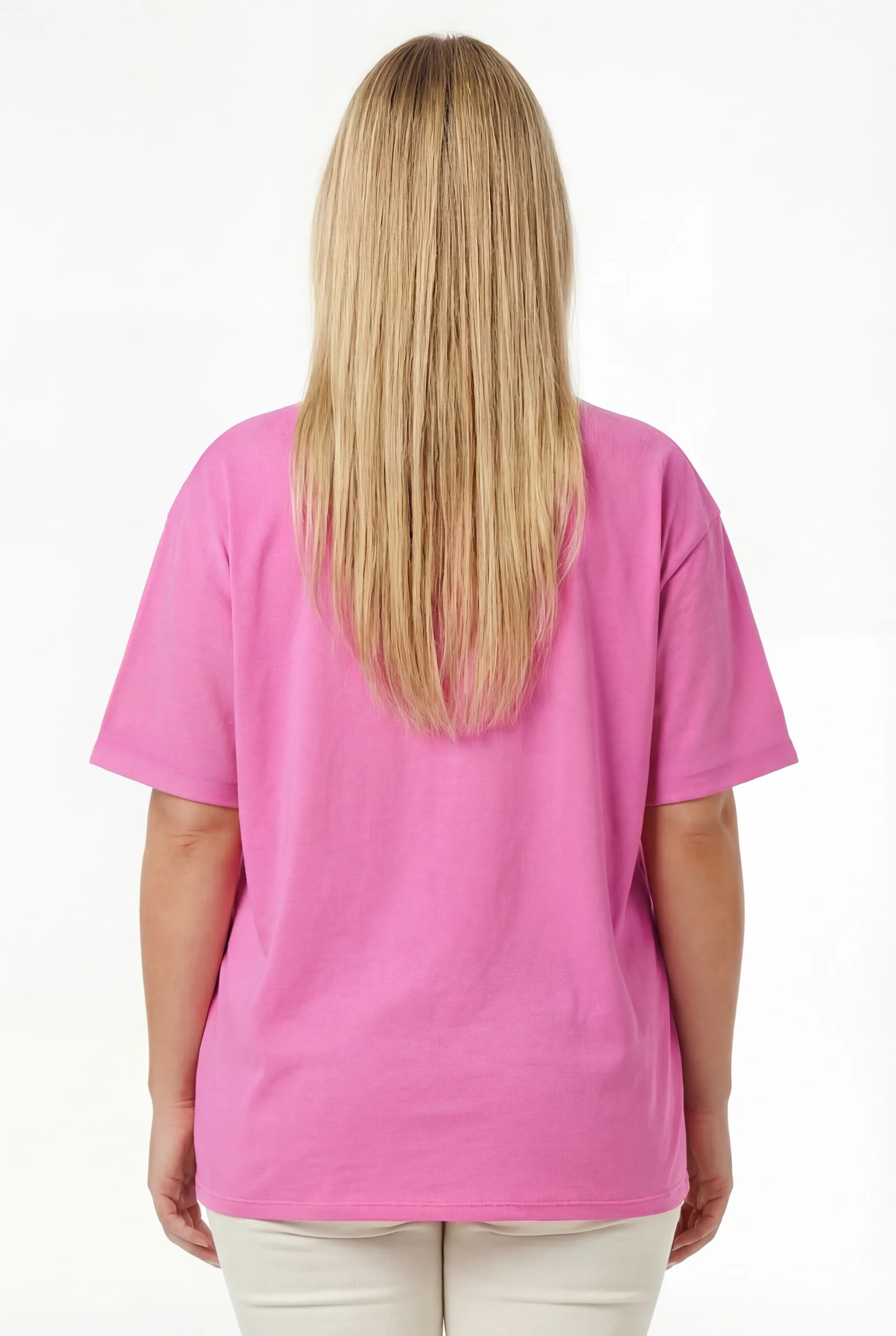Uni Logo T-shirt | Light pink - Image 2