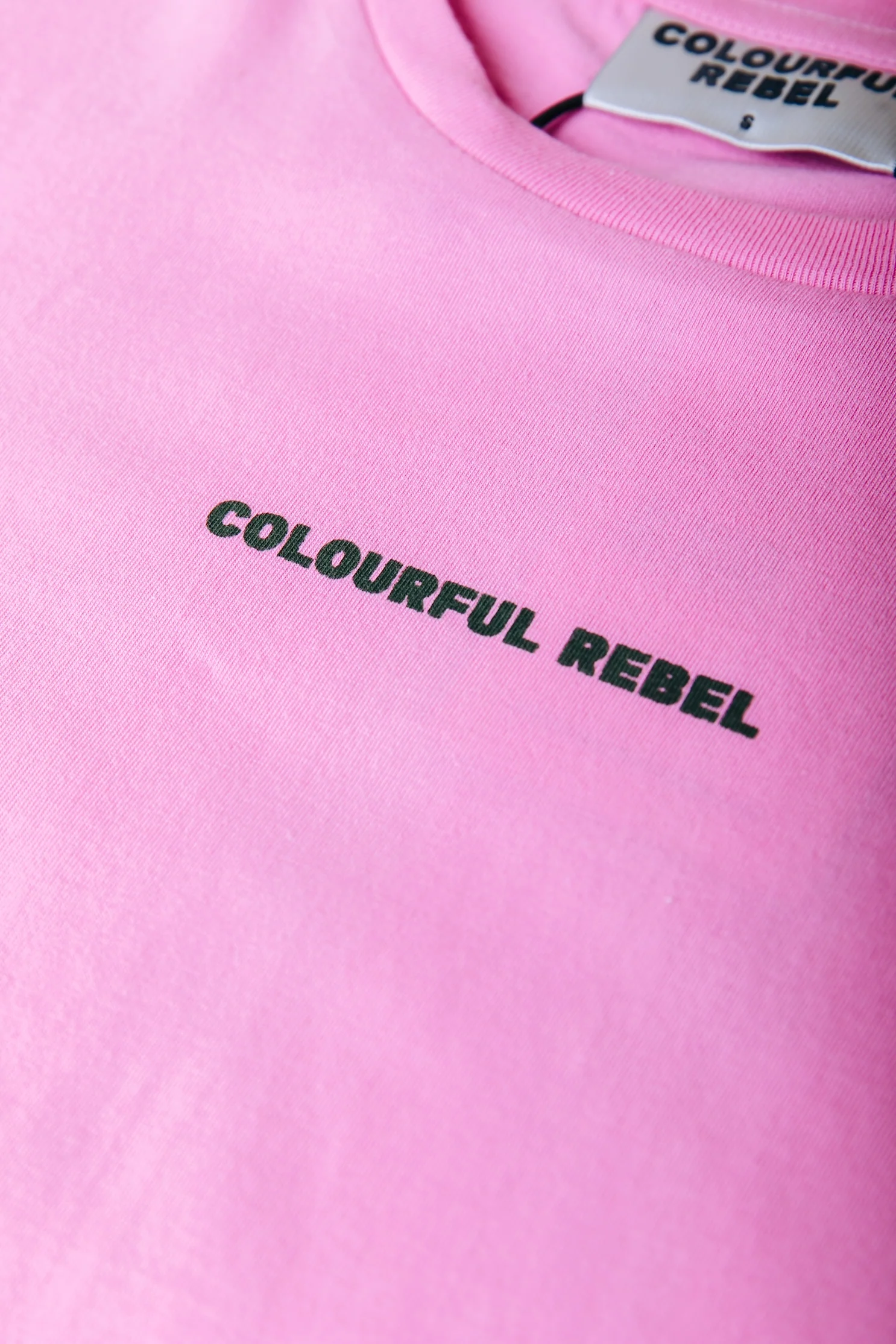 Uni Logo T-shirt | Light pink - Image 3